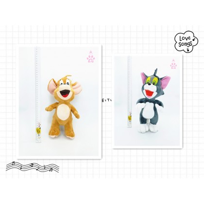 Tom & Jerry SoftToys/PlushToys/KidsToys 25-35cm  猫和老鼠娃娃玩具公仔25厘米-35厘米 